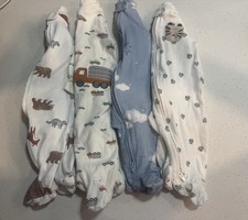 Carter  s Set X 4 Baby Pajamas Size 0-3