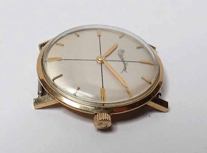 RELOJ PULSERA VINTAGE SUIZO PARA HOMBRE LUCIEN PICCARD RELLENO ORO 10K CUERDA MANUAL CORRER Foto 2 de 4