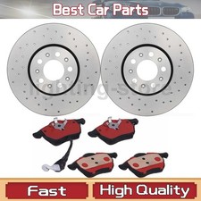 3 Brembo Disc Brake Pad Set Disc Brake Rotor Front For Volkswagen Golf 2000-2006 3 Brembo Disc Brake Pad Set Disc Brake Rotor Front For Volkswagen Golf 2000-2006