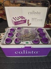 Calista Maria McCool Magic Stylers Heated Self Grip Rollers USED