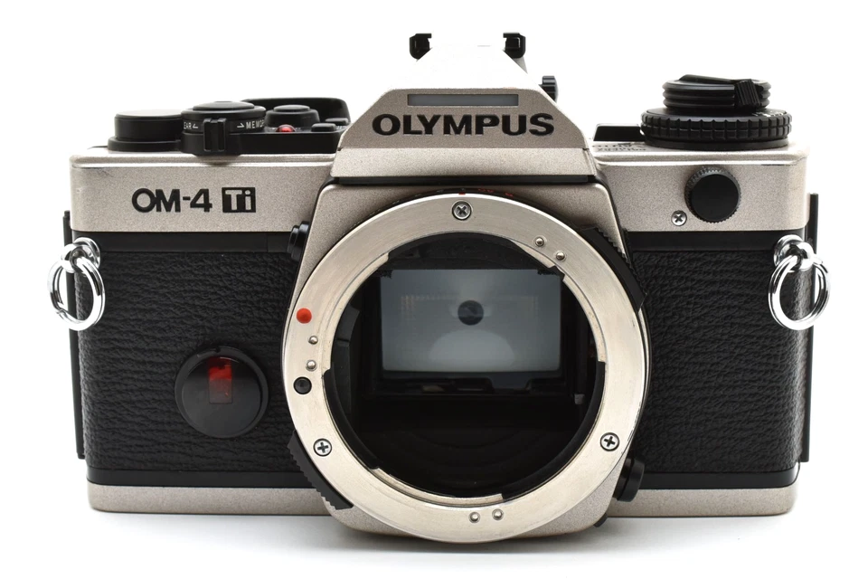[Fast neuwertig] Olympus OM-4 Ti Titan analoge 35-mm-Spiegelreflexkamera Gehäuse aus Japan - Bild 4 von 4