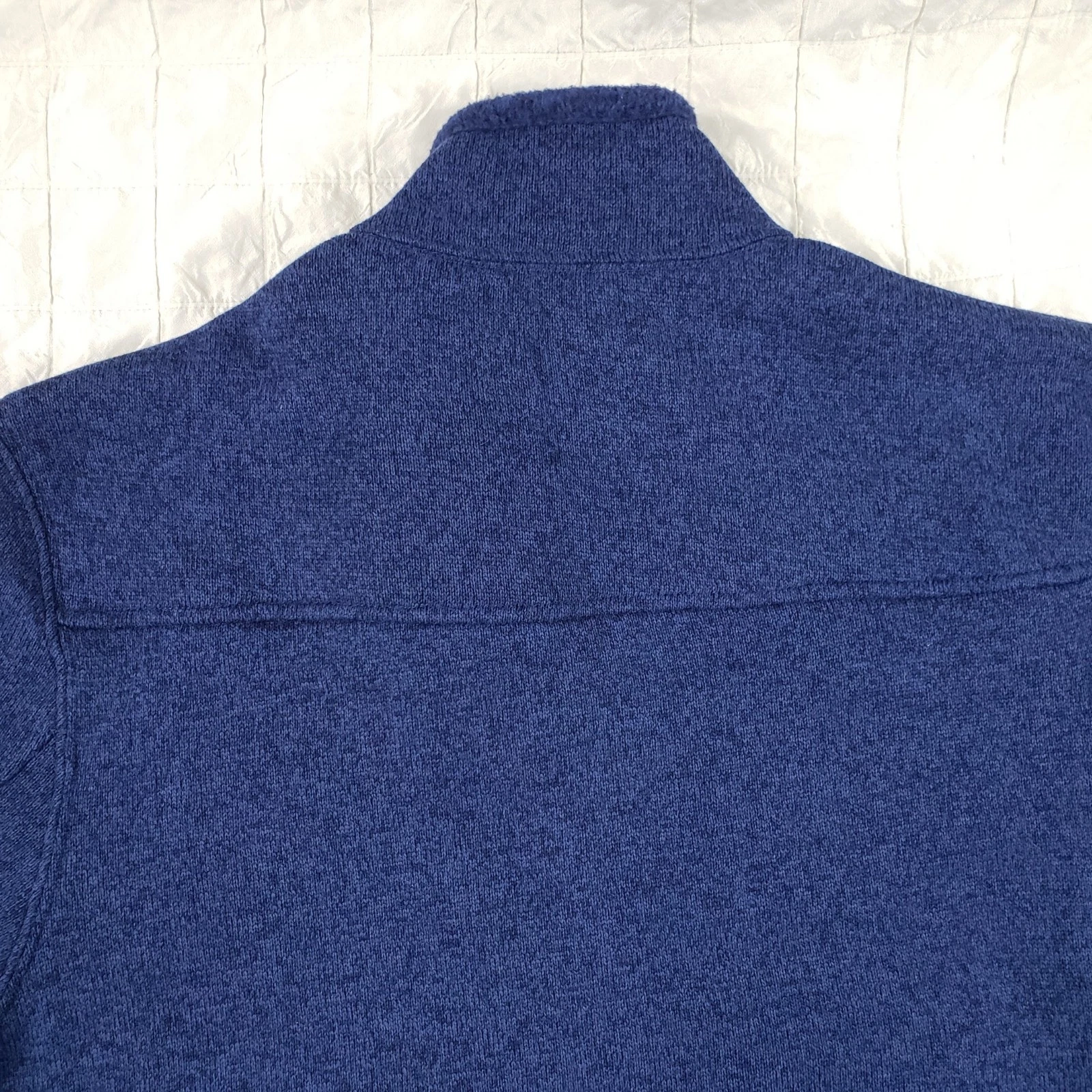 NEW G.H. Bass & Co. Full Zip Fleece Jacket Heather Blue Mens SIZE LARGE NWT $110 - product detail image 9