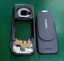 TELAIO CORPO CENTRALE FRAME + COVER COPERCHIO BATTERIA ORIGINALE NOKIA N73 BLU