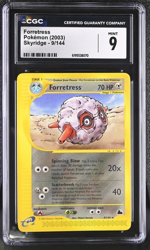 Forretress graded CGC 9 for sale on eBay