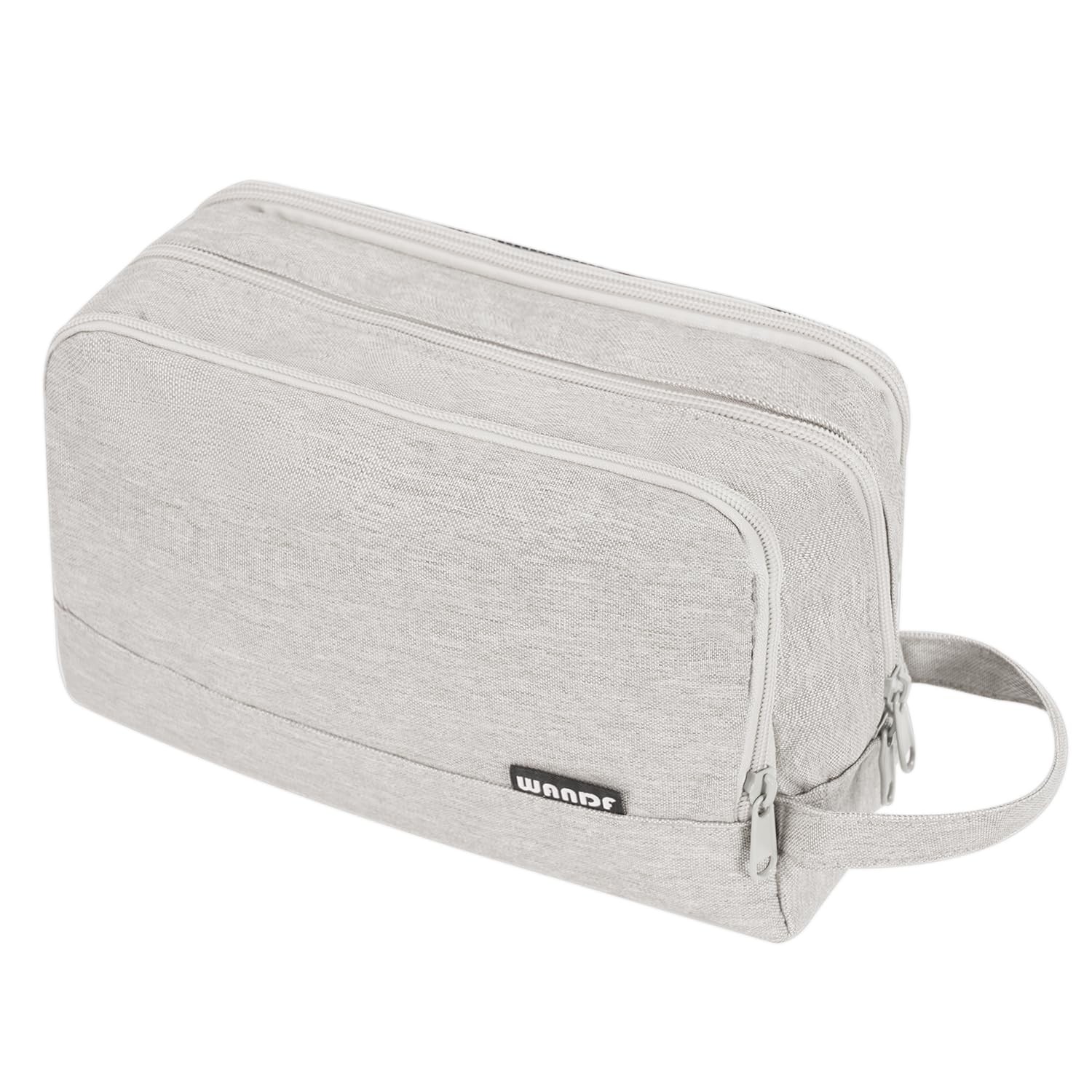 Water-Resistant Hanging Toiletry Bag for Men - Compact Shaving Dopp Kit