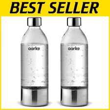 BPA-Free Stainless Steel Bottle for Carbonator, 1L/34 fl oz