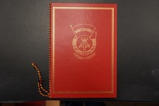 DDR Urkunde Banner der Arbeit Stufe I 1989 Mappe Staatsrat Honecker Orden Koch