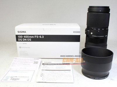 Sigma C 100-400 mm F/5-6.3 DG DN OS Lens For Fujifilm Fuji X-Mount **MINT+**