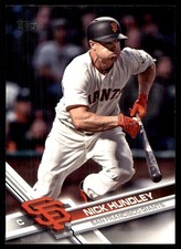 Nick Hundley 2017 Topps Update #US124 Giants MLB READ FREE SHIPPING AutographDen