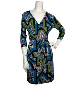 nicole miller wrap dress