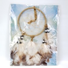 Legend of the Dreamcatcher Brown  White Dreamcatcher New Sealed Package 3.75"