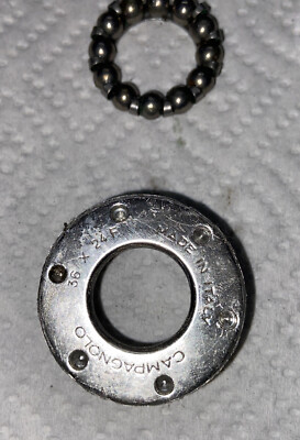 Vintage Campagnolo Bottom Bracket 36 x 24 F. Italian 70-SPc