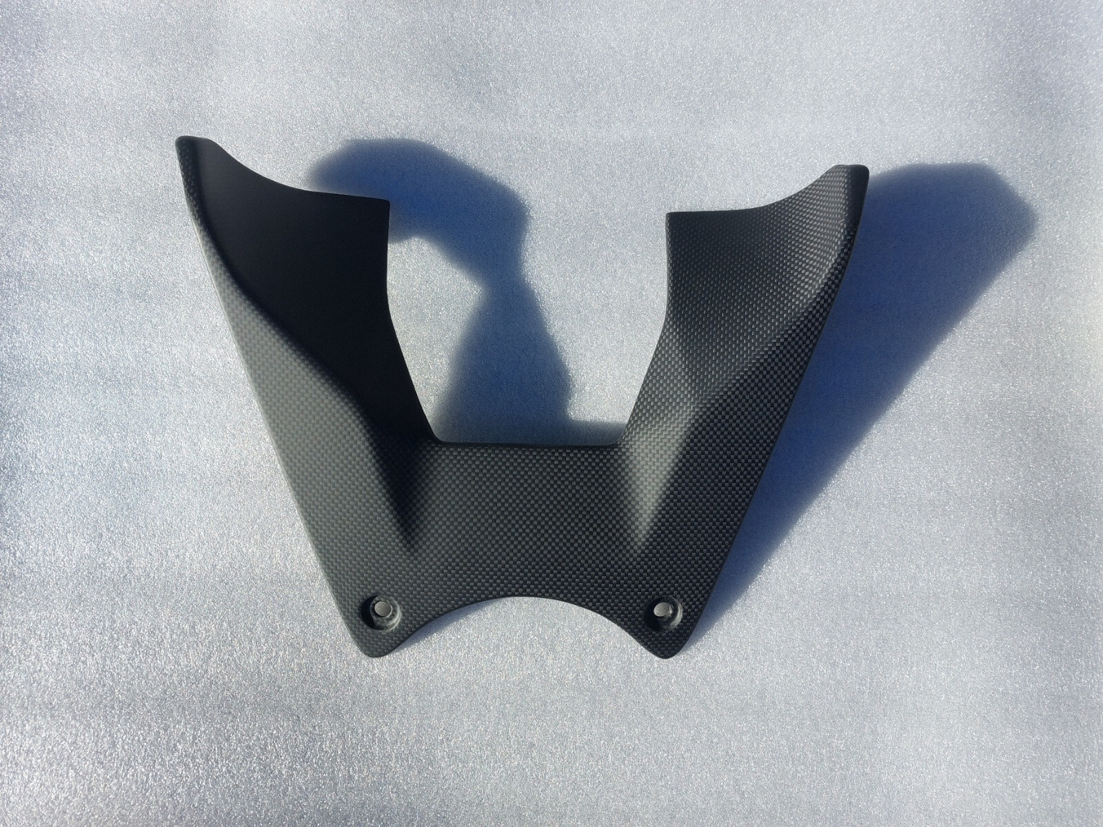 Écope de réservoir carbone mat plain ultra légère pour moto Ducati Diavel V4