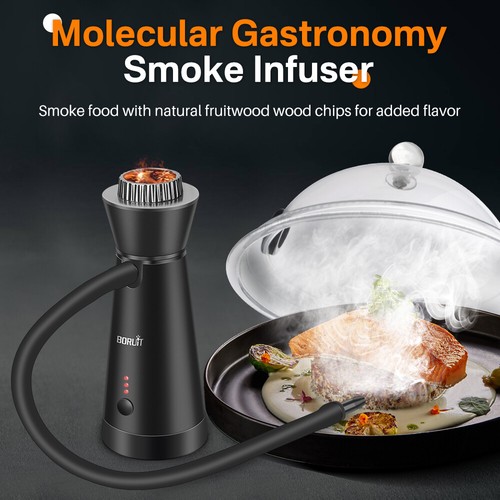 Hand-held Portable Food Smoking Smoker Gun Smoke Infuser Meat Smoker For Cooking - Picture 9 of 15