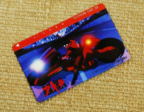 AKIRA 1987 Telephone Card Japanese Phone Card Unused 5.4x8.7cm - Picture 3 of 6