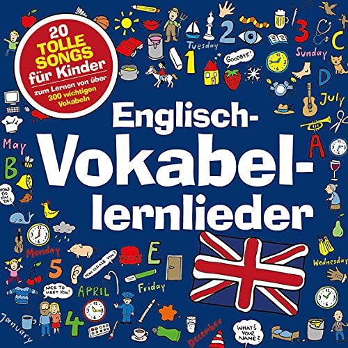 Marie & Finn Englisch-Vokabellernlieder (mit Marie Wegener) (CD)