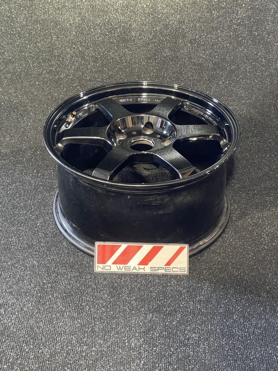 SINGLE Rays Volk Racing TE37 18x9 +46 5x130 Porsche 911 996 WHEEL