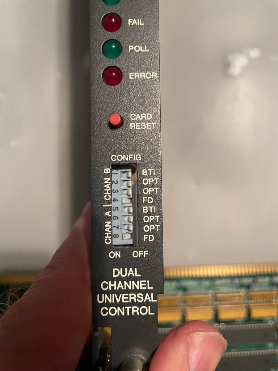 Zetron 950-9819 S4000 Dual Channel Universal Control Card | eBay Zetron 950-9819 S4000 Dual Channel Universal Control Card | eBay