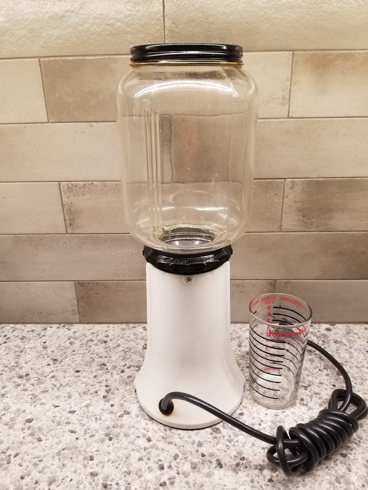 NEW! Vintage KitchenAid Hobart A9 Coffee Grinder with Measuring glass