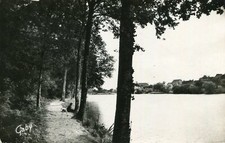 Carte DAMPIERRE EN BURLY Coin de pêche au bord de l'Etang de Bourg