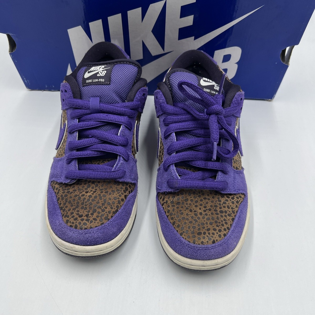 Size 6 Nike SB Dunk Low Premium 2011 Safari Purple 313170 Size 6 Nike SB Dunk Low Premium 2011 Safari Purple 313170