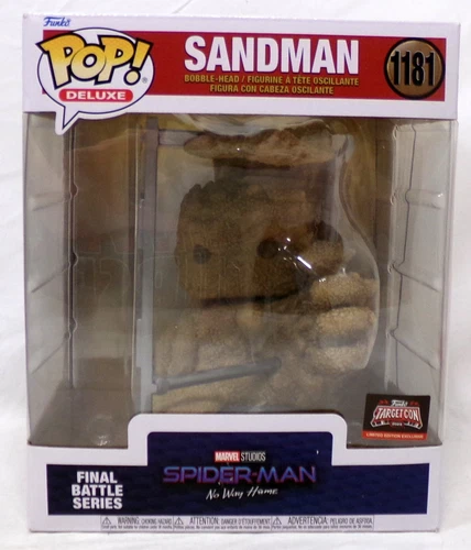 Funko Pop! Deluxe Spider-Man No Way Home 1181 Final Battle Sandman Vinyl Figure