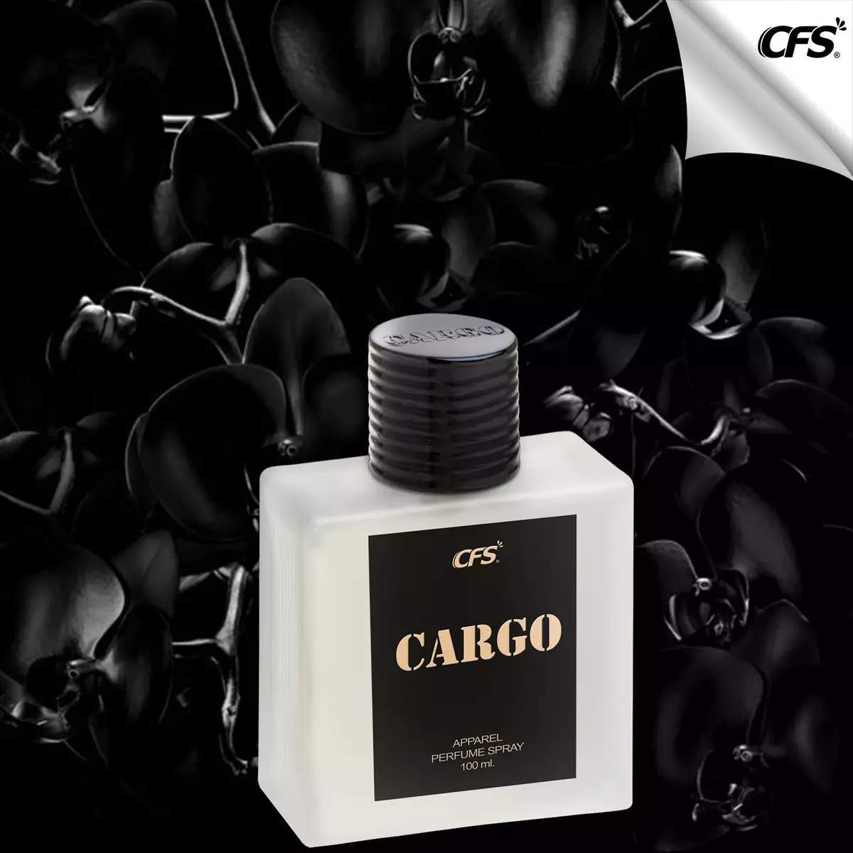 Buy CFS Cargo Black Long Lasting Apparel Perfume Spray Online