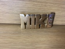 BBB Baron Solid Brass Belt Buckle 4003 Mike Collect 70s C4