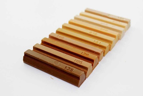 Soft Wax Furniture Repair Filler Sticks 10 x 8 cm Set Various Colours of Konig - Picture 14 of 14