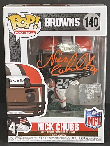 Nick Chubb Signed Autographed Cleveland 