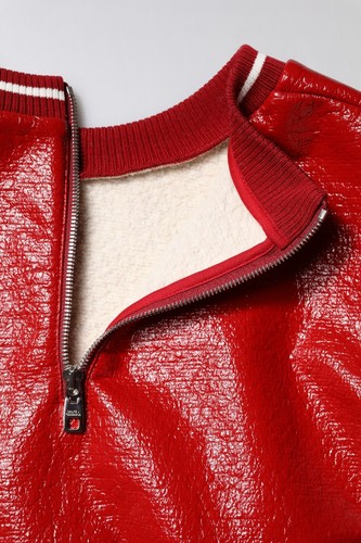 DOLCE & GABBANA Sweater Red Wool DGLogo Embroidery Pullover IT46/US12/XL 1050usd - Picture 10 of 10