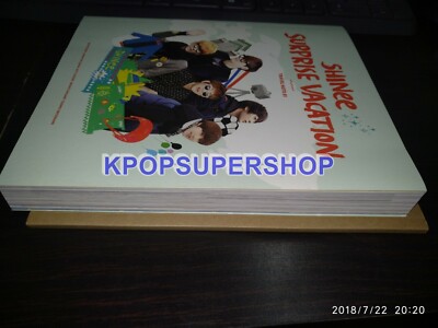 SHINee Surprise Vacation Travel Note 01 Photobook Great Cond