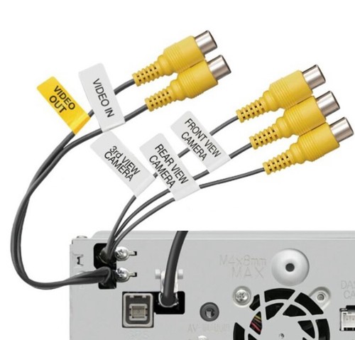 KENWOOD DNR1007XR DNR-1007XR Video In-Out/Front-Rear-3rd View Camera Cable SPCL - 第 1/1 張圖片