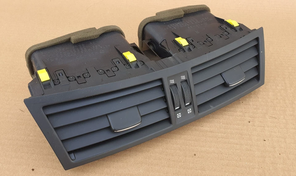 Centro de tablero Lexus GS350 GS430 2006-2011 ventilación de aire acondicionado fabricante original usado moldura negra Foto 2 de 4