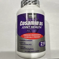 Cosamin DS Joint with Glucosamine & Chondroitin for Joint Health, 210 Capsules