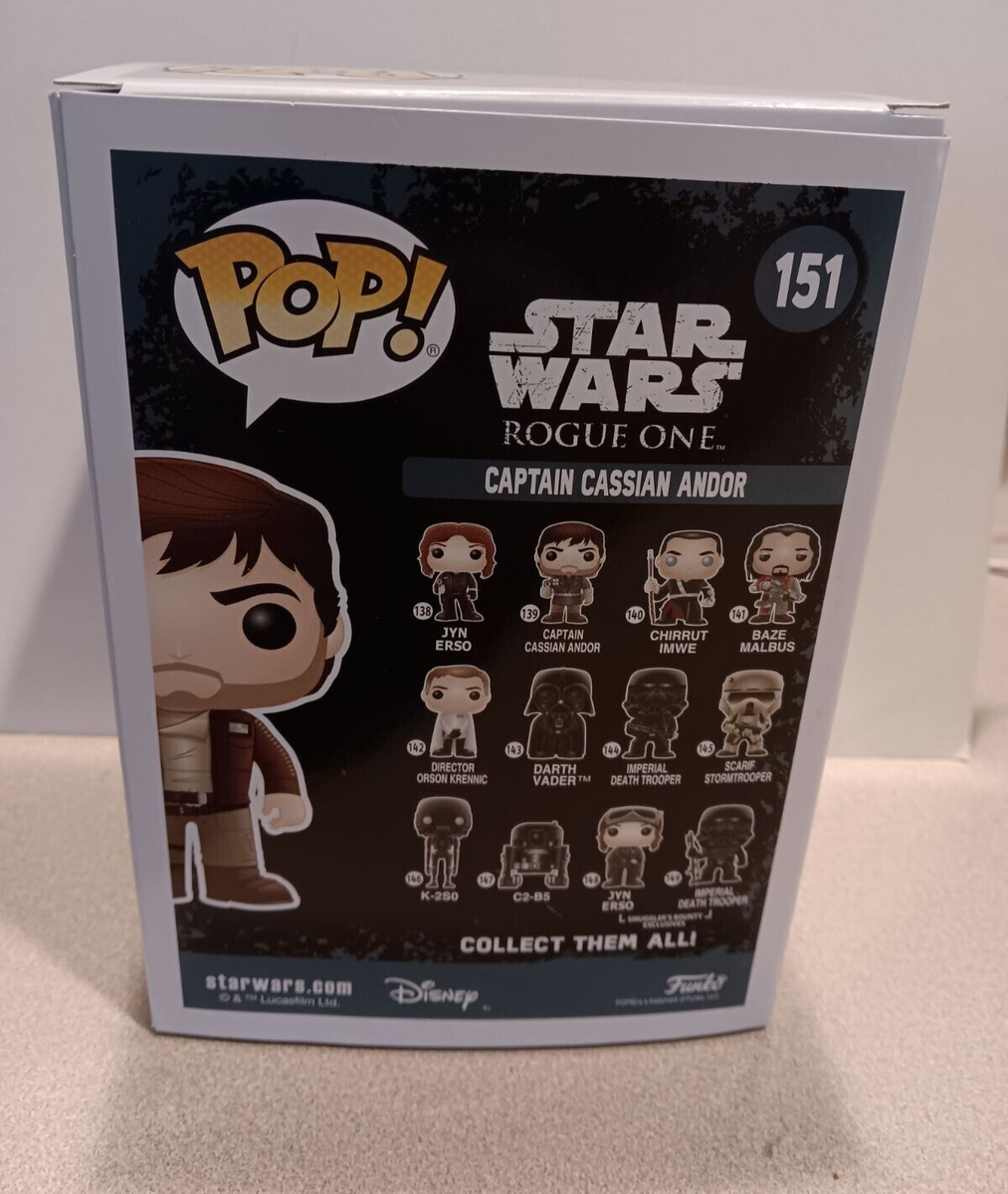 FunkoPop！151 CAPTAIN CASSIAN ANDER 限定版 CAPTAIN CASSIAN ANDOR target exclusive ROGUE ONE star wars
