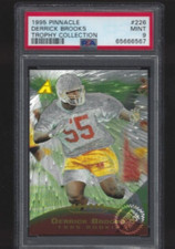 1995 PINNACLE #226 DERRICK BROOKS PSA 9 MINT ARTIST'S PROOF TC POP 7 HOF RC