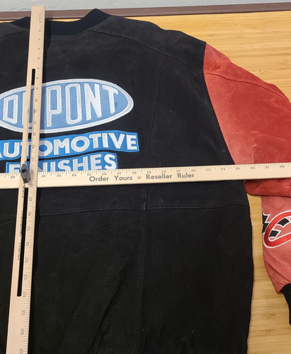 Rare Vintage Jeff Hamilton Nascar Jeff Gordon Dupont Suede Racing Jacket XL NWT - Picture 12 of 14