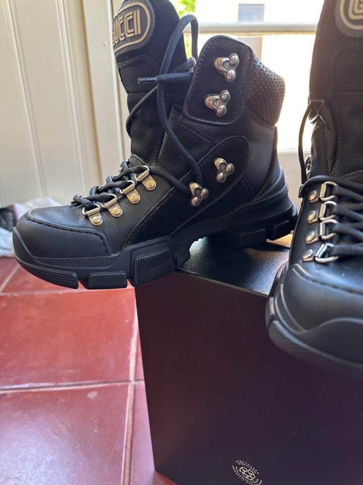 womens gucci hiking boots size 5 eBay