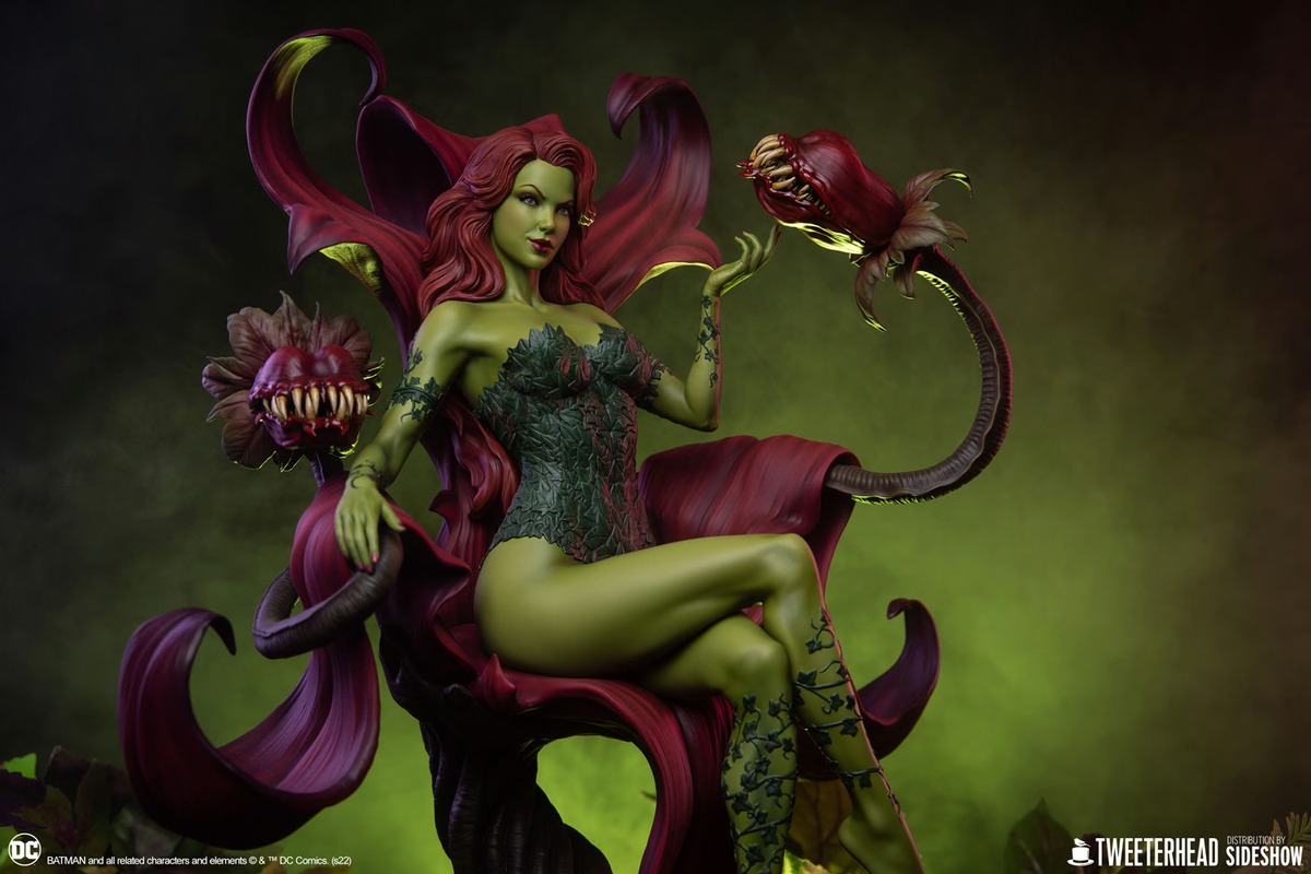 Poison Ivy Variant Statue (2022) Tweeterhead Opened for Display | eBay