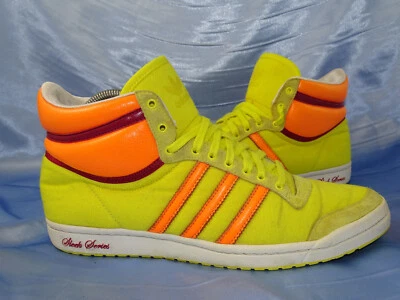 ADIDAS SLEEK SERIES HI TOP TEN SNEAKER GR 40 SCHUHE GELB DUNK PIONA RAR rot BB2 - Bild 1 von 4