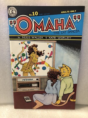 Omaha The Cat Dancer #10 Kitchen Sink Comix  NM