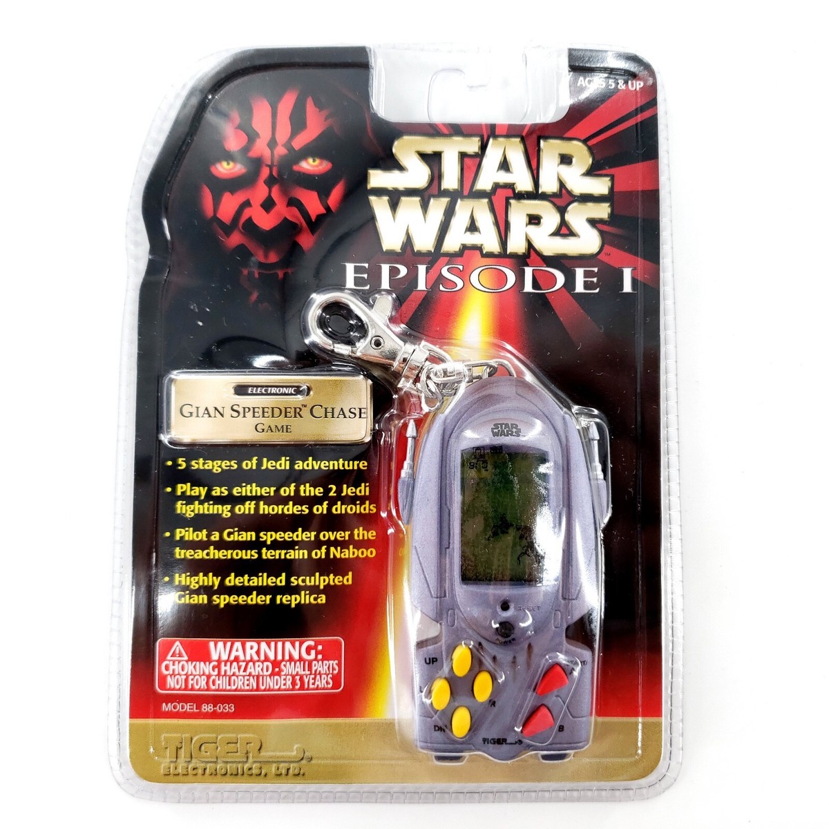 Tiger Electronics Star Wars Mini Electronic Handheld Game Tiger Electronics Star Wars Mini Electronic Handheld Game