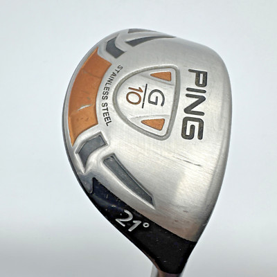 DAMAGED PING G10 Hybrid 21° Degree Fairway Wood ProLaunch Red HY Golf Club RH