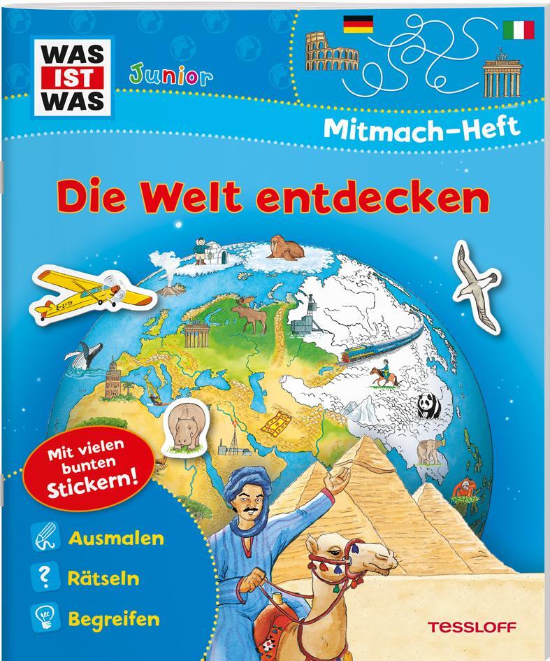Thumbnail - Was Ist Was Junior Mitmach-heft Die Welt Entdecken Tatjana Marti