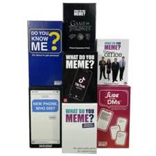 What do you meme? Bundle Set Lot of 7 Expansion Packs Office Game of Thrones