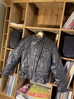 Jungen Echtleder Bikerjacke deutsch hochwertig sehr guter Zustand schwarz 