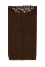 Lulla Bellz Luxury Gold 18" 150g 5 Piece Human Hair Extension GoldenBrown SEALED