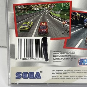 Daytona USA (Sega Saturn, 1995) Complete W/Reg card * TESTED and WORKING**
