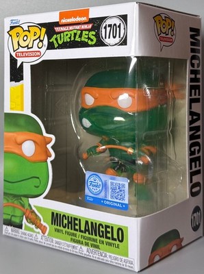 Funko Pop! Teenage Mutant Ninja Turtles Michelangelo (Translucent Green) #1701